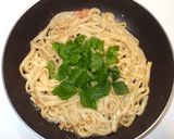 明太子きしめん♪タラコうどん♪簡単ランチ作り方7写真