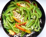 ささみパプリカ青椒鶏肉絲チンジャオロース作り方6写真