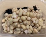 大豆ひじき野菜スティック茹で卵の謎サラダ作り方3写真