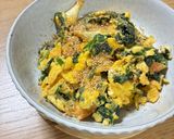 ほうれん草とちくわの卵炒め作り方5写真