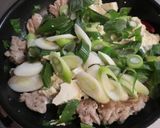 美味★簡単★豚肉と豆腐と長ねぎの味噌炒め作り方6写真