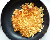 インスタント麺　お好み焼き風かた焼きそば作り方4写真