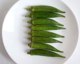 干しオクラチップス作り方1写真