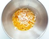 ささみと卵の親子玉子焼き作り方4写真