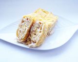 ささみと卵の親子玉子焼き作り方6写真
