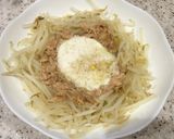 5分で完成！もやしのツナ玉蒸し作り方3写真