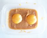 卵黄の味噌漬け作り方2写真