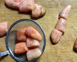 おせちにお酒のアテに たらこの煮つけ作り方2写真