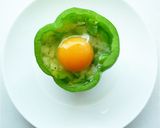 パプリカで　フラメンカエッグ風作り方6写真