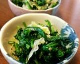 青菜（春菊）の磯辺和え作り方6写真