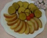 さつまいもとりんごの煮物作り方5写真