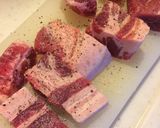 豚肉の黒ビール煮込み作り方2写真
