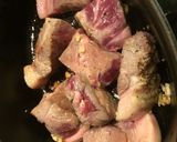 豚肉の黒ビール煮込み作り方3写真