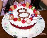 誕生日ケーキの思い出【くるみん】作り方15写真