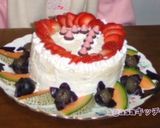 誕生日ケーキの思い出【くるみん】作り方16写真