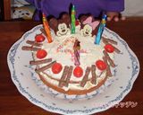 誕生日ケーキの思い出【くるみん】作り方18写真