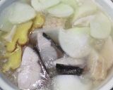 おせちの材料の残りで、筍入りぶり大根作り方3写真