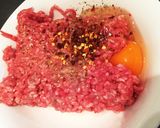 ラム肉団子 赤ワイン煮込み作り方1写真