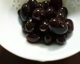 『低糖質』ツヤツヤ黒豆煮作り方3写真