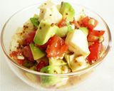アボカドとトマトと豆腐のハニーマスタード作り方6写真