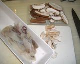 簡単！イカとしいたけのバター炒め♪作り方1写真