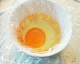 蒸し野菜の巣ごもり卵♪作り方3写真