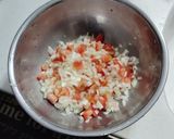 玉ねぎとトマトの中華風豆腐サラダ作り方6写真