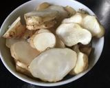 魚焼きグリルで☆菊芋のカレーポテト作り方1写真