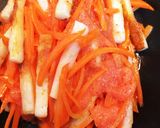 人参と明太子胡麻油炒めver簡単作り方6写真
