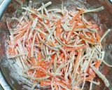 にんじんとごぼうの天ぷら♪お蕎麦にも☆作り方4写真