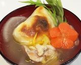 調味料は塩のみ♪豊かな味わい鶏だし雑煮作り方5写真