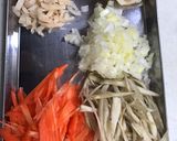 根菜入り♪甘辛つくね作り方3写真