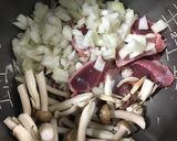 砂肝とごぼうのトリッパ風炊飯器煮込み作り方3写真