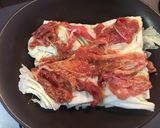 白菜と豚肉の重ね蒸し作り方5写真
