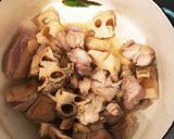 蓮根と鶏さんの味噌煮☆鹿児島お味噌で作り方2写真