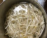 鯵の干物ともやしのサッパリ和え作り方1写真