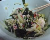箸休めにも★キャベツとわかめの酢の物作り方3写真