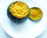 坊ちゃんかぼちゃで　かぼちゃグラタン作り方6写真