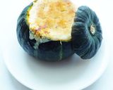 坊ちゃんかぼちゃで　かぼちゃグラタン作り方8写真