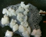 ロールイカと野菜のミルク炒め作り方4写真