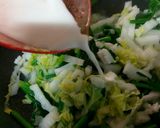 ロールイカと野菜のミルク炒め作り方7写真