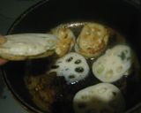 簡単！れんこんと鶏ミンチの挟むだけバーグ作り方3写真