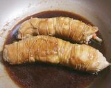 ☆話題入り感謝☆ 鶏もも肉の八幡巻き作り方9写真