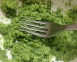 緑のマッシュポテトでクリスマスツリー作り方3写真