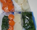 我家のお雑煮✿関東風に白だしプラス作り方6写真