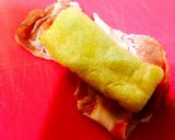 豚コマと油揚げの黒ごま照り焼き巻き作り方1写真