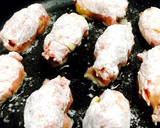 豚コマと油揚げの黒ごま照り焼き巻き作り方3写真