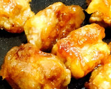 豚コマと油揚げの黒ごま照り焼き巻き作り方4写真
