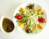 かいわれとプチトマトのラーメンサラダ作り方5写真