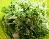 レンジで☆白菜のゴママヨサラダ作り方1写真